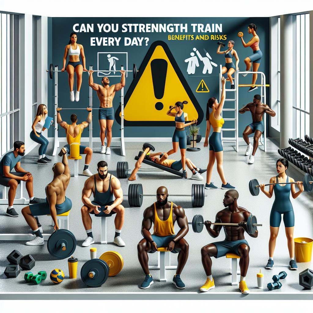 Czy można trenować siłowo codziennie? Zalety i zagrożenia