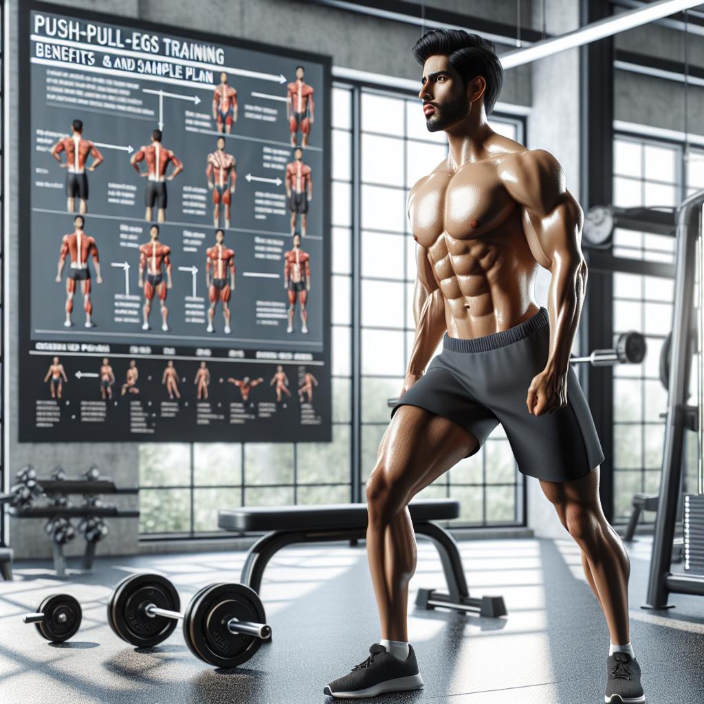 Trening push-pull-legs – zalety i przykładowy plan