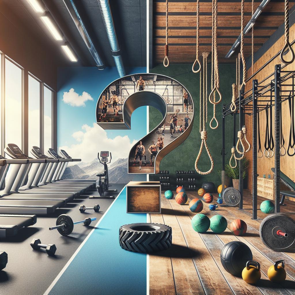 Siłownia czy crossfit – które rozwiązanie jest bardziej efektywne?