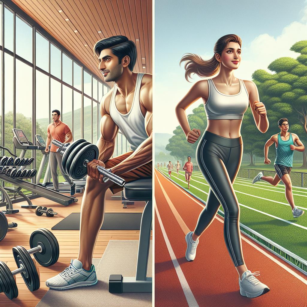 Siłownia czy bieganie – co lepiej sprawdza się w redukcji tłuszczu?