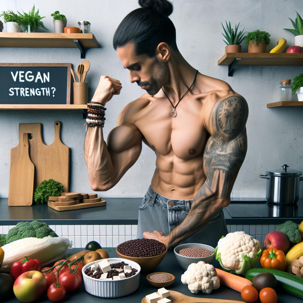 Czy można budować masę mięśniową na diecie wegańskiej?