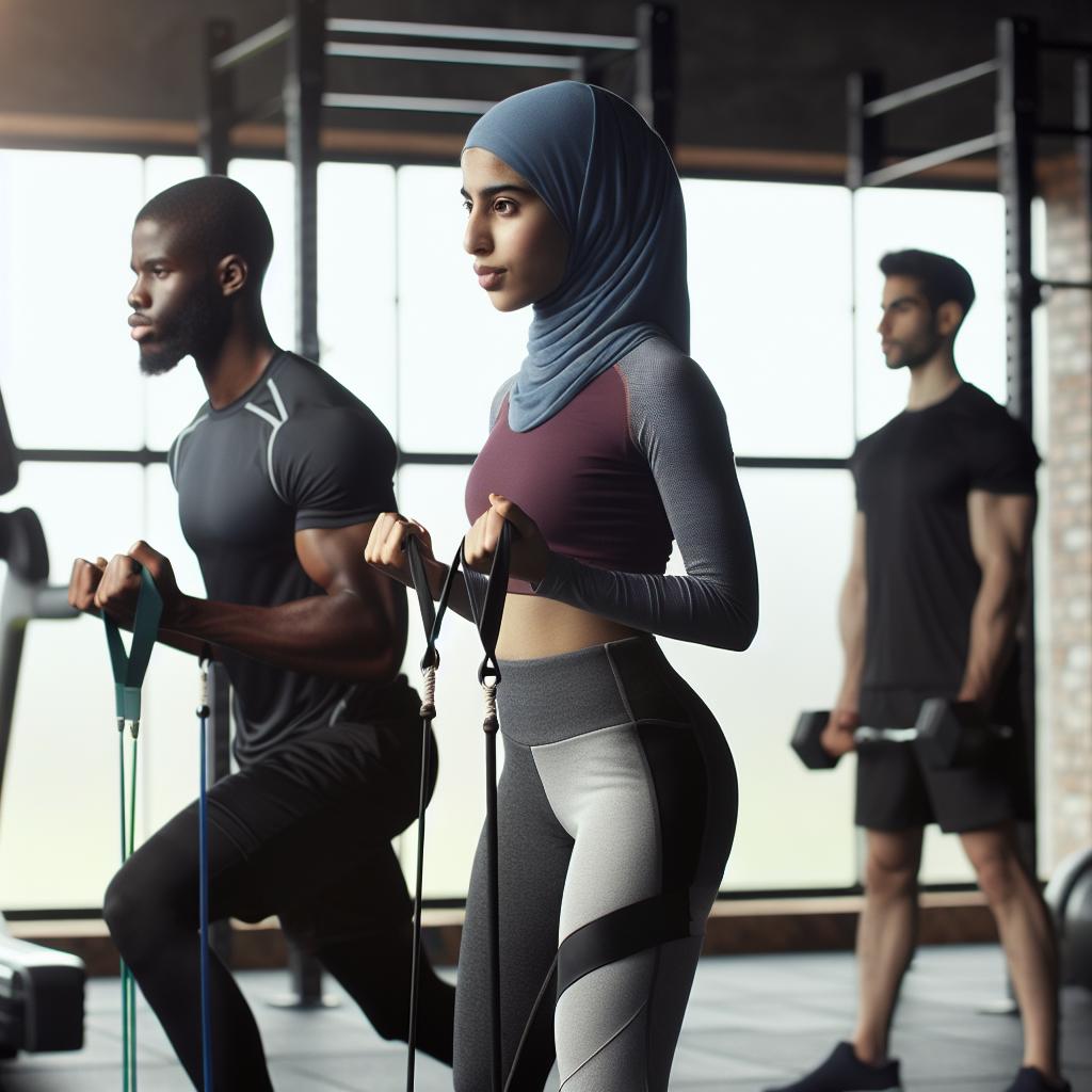 Jak prawidłowo używać gum oporowych w treningu siłowym?